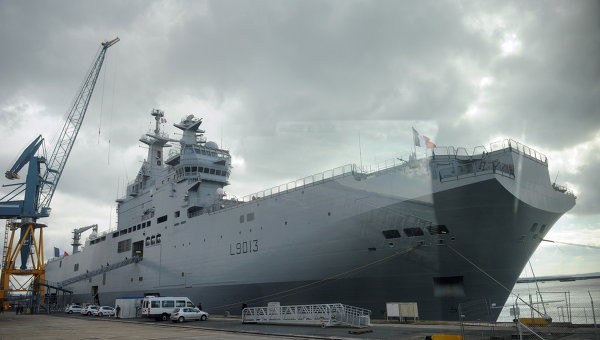 Chiến hạm đổ bộ trang bị trực thăng lớp Mistral của Pháp